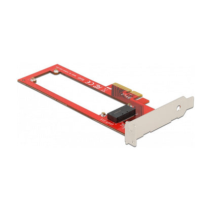 PCI Express x4 Karte zu 1 x EDSFF E1.S Slot - Low Profile Formfaktor