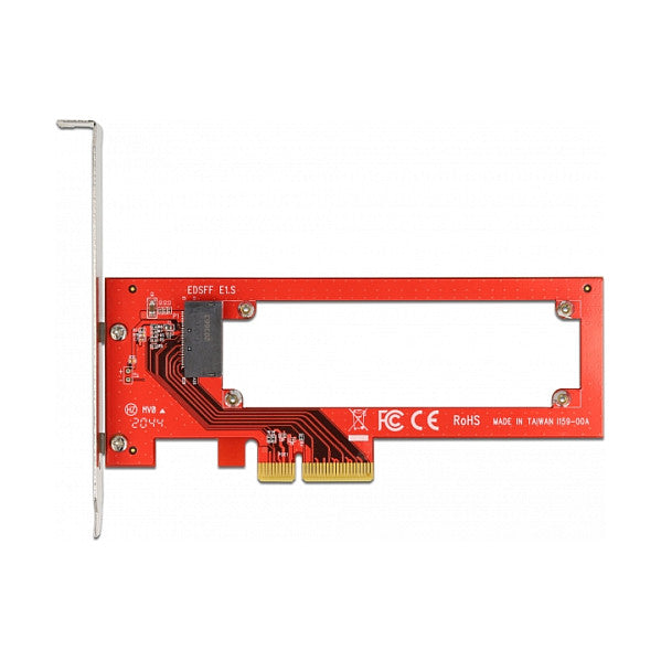 PCI Express x4 Karte zu 1 x EDSFF E1.S Slot - Low Profile Formfaktor