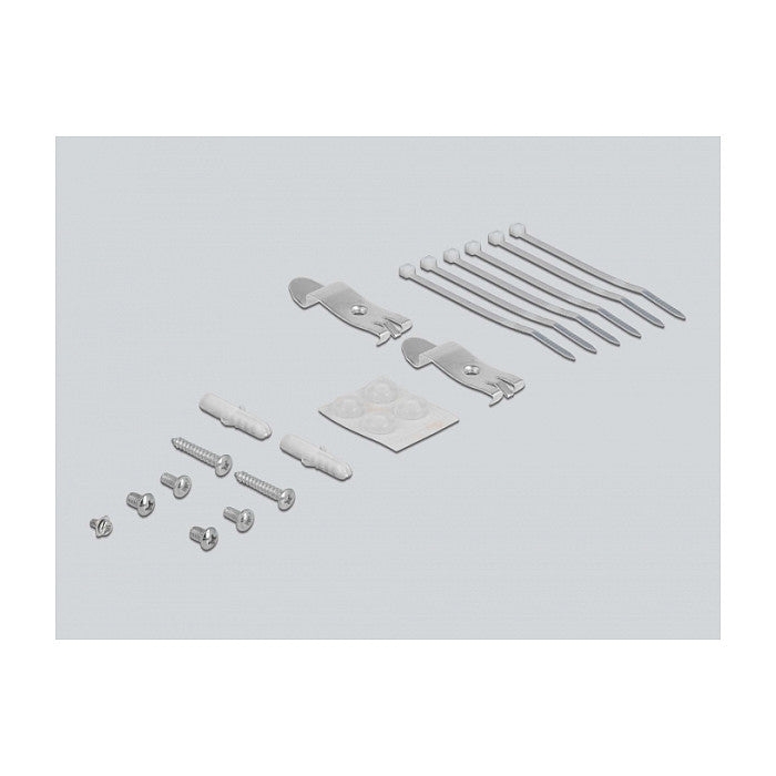 Keystone Patchpanel 6 Port schwarz