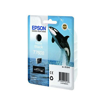 EPSON T7608 ink cartridge matte black high capacity 25 9ml 1082 pages 1-pack