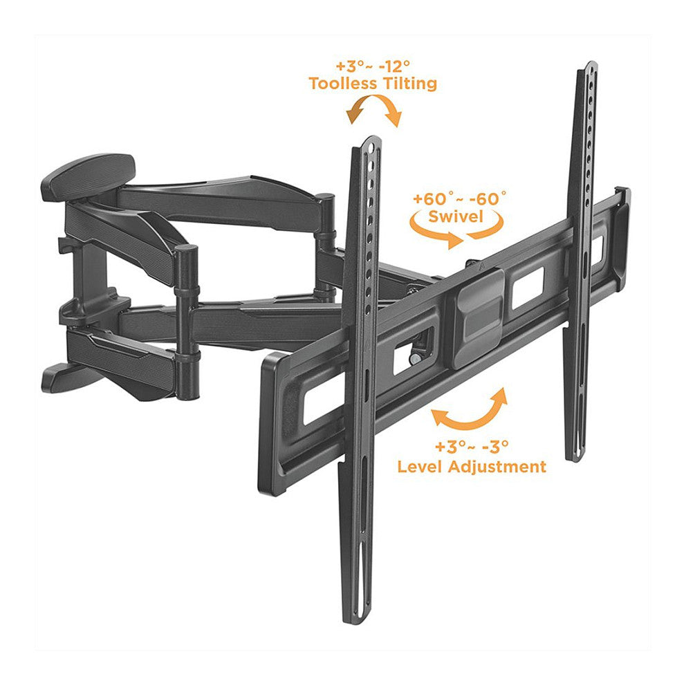 VALUE TV-Wandhalterung, flexibel, elegant, 37-80 Zoll, bis 45 kg