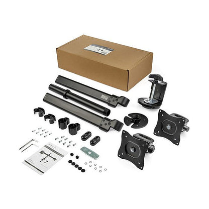 STARTECH.COM Deskmount Dual-Monitor Arm - For up to 27inch Monitors - Low-Profile Design - Desk-Clamp or Grommet-Hole Monitor Mount