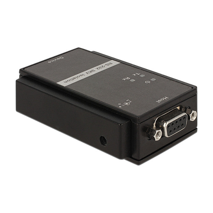 Isolator RS-232 D-Sub 9 Buchse zu RS-232 D-Sub 9 Stecker galvanische Trennung 3 kV