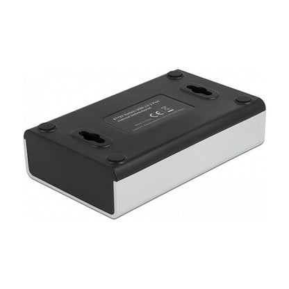 Umschalter USB 2.0 mit 1 x Typ-B Buchse zu 4 x Typ-A Buchse manuell bidirektional