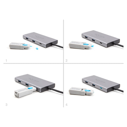 Port Blocker für USB Type-C™ Buchse 10 Stück