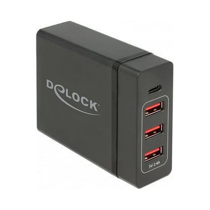 USB Ladegerät 1 x USB Type-C™ PD 3.0 + 3 x USB Typ-A 60 W + 12 W