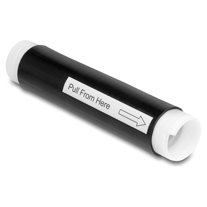 Kaltschrumpfschlauch 25 mm x 130 mm 2 Stück schwarz