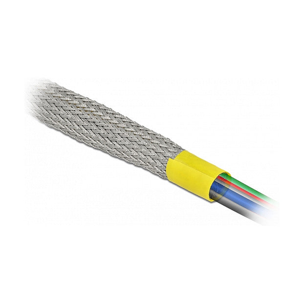 Geflechtschlauch zur EMV Abschirmung dehnbar 2 m x 25 mm