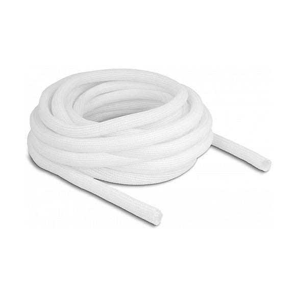 Geflechtschlauch selbstschließend 10 m x 13 mm weiß
