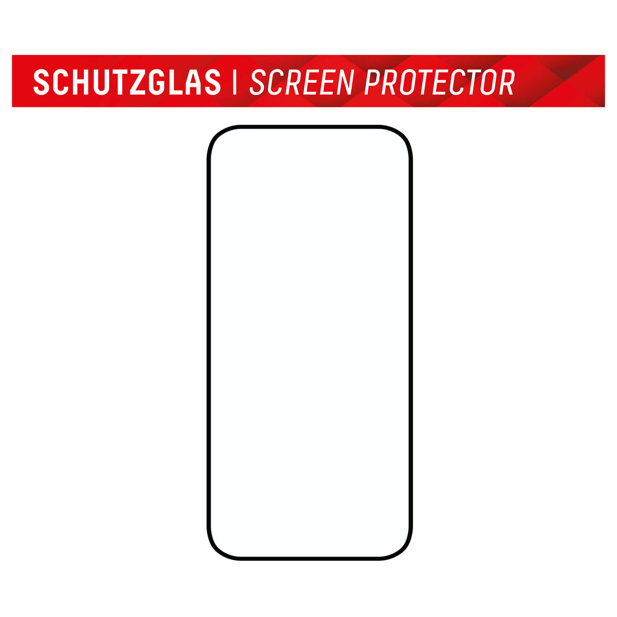 Displex Full Cover Schutzglas für Iphone 15/15 Pro