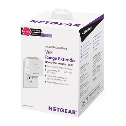 NETGEAR EX6110 - Wi-Fi-Range-Extender - Wi-Fi 5 - 2.4 GHz, 5 GHz