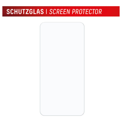 DISPLEX Panzerglas 2D/ Clear (10H) für Samsung Galaxy S24 Eco-Montagerahmen, Tempered Glas, kratzer-resistente Schutzfolie, hüllenfreundlich