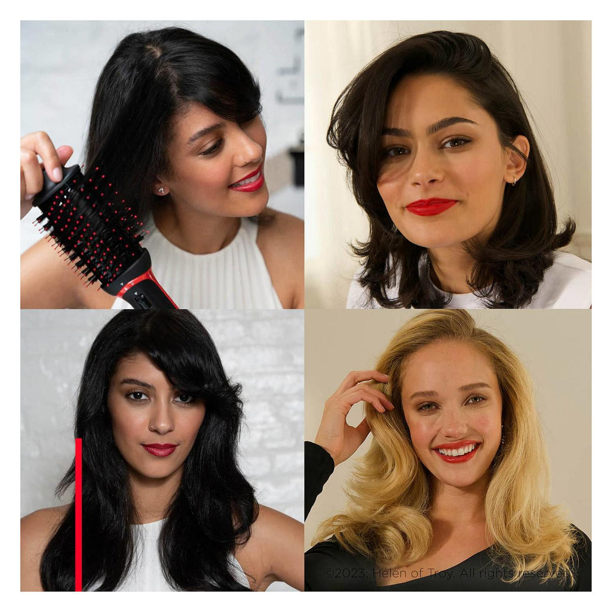 Hair Dryer and Multistyler One-Step OneStep black red (RVDR5333E)