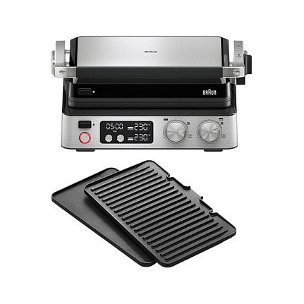 Houshold MultiGrill 7 Kontaktgrill CG 7040 (edelstahl, 2.000 Watt)