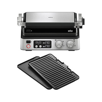 Houshold MultiGrill 7 Kontaktgrill CG 7040 (edelstahl, 2.000 Watt)