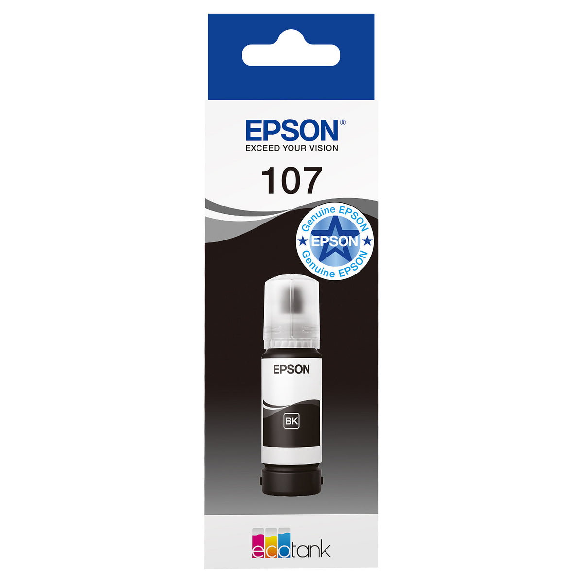 Epson Tintenflasche 107 Schwarz (70ml)