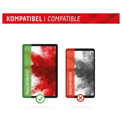 DISPLEX Tablet Glasschutzfolie für Samsung Galaxy Tab A9+/A11+