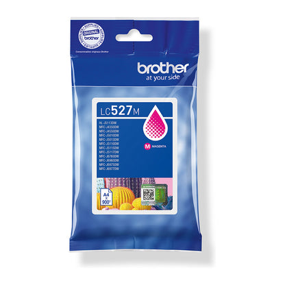 Brother Tintenpatrone LC-527M Magenta (ca. 900 Seiten)