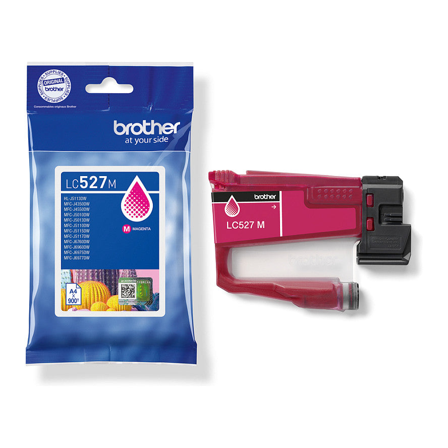 Brother Tintenpatrone LC-527M Magenta (ca. 900 Seiten)