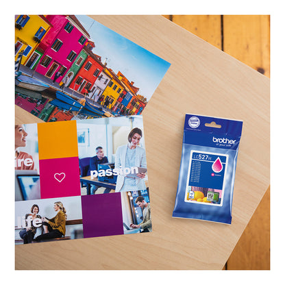 Brother Tintenpatrone LC-527M Magenta (ca. 900 Seiten)