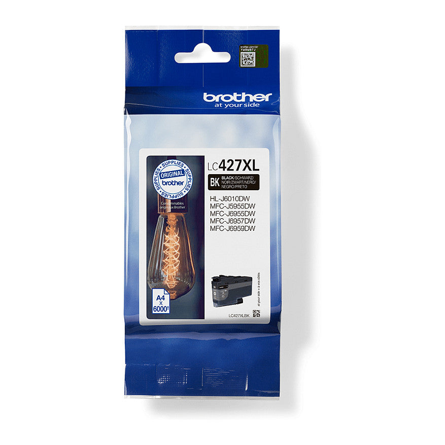 Brother Tintenpatrone LC-427XLBK (ca. 6000 Seiten)
