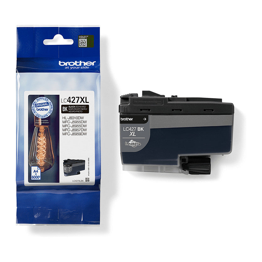 Brother Tintenpatrone LC-427XLBK (ca. 6000 Seiten)