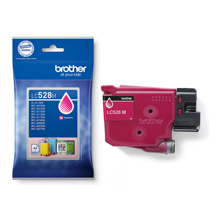 Brother Tintenpatrone LC-528M Magenta (ca. 5000 Seiten)