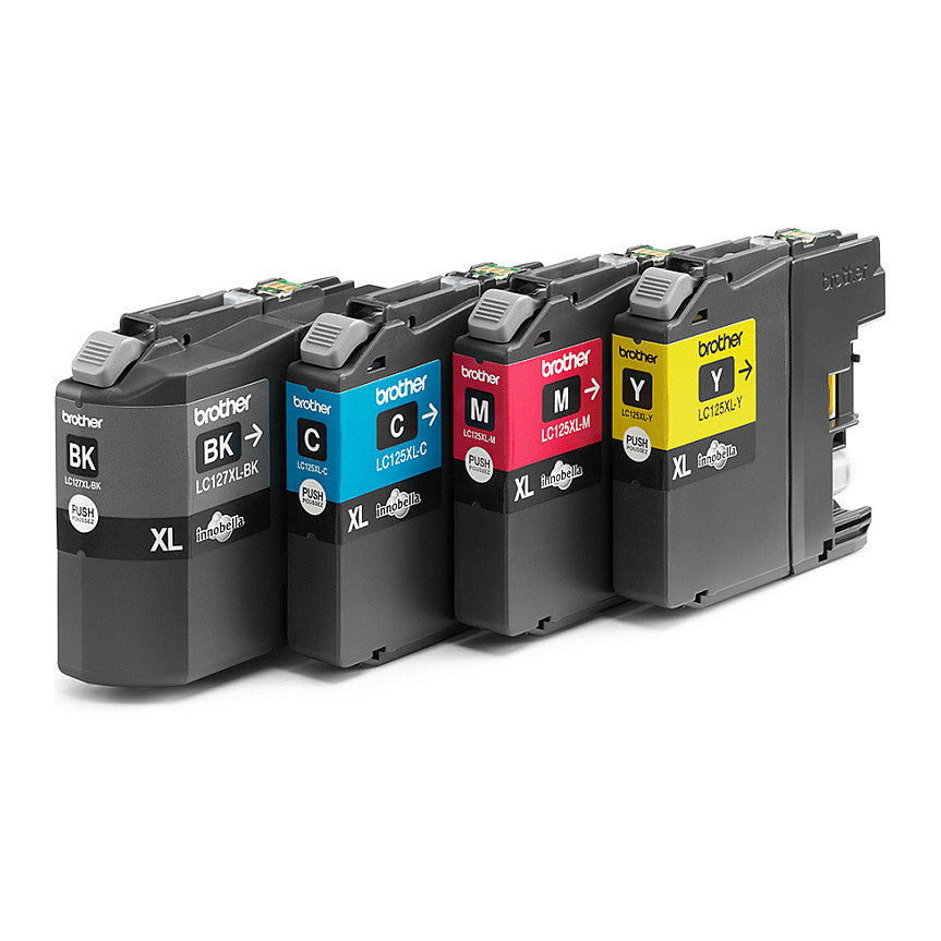 Brother Tintenpatronen LC-127XL Multipack (je 1x BK/M/C/Y)