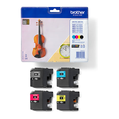 Brother Tintenpatronen LC-127XL Multipack (je 1x BK/M/C/Y)