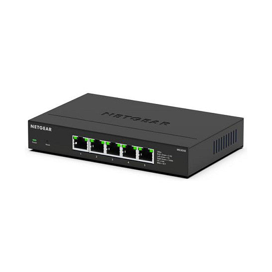 NETGEAR 300 Series Plus - Switch - Multi-Gigabit - managed - 5 x 100/1000/2.5G - Desktop, wandmontierbar