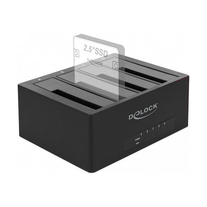 USB Type-C™ Dockingstation für 4 x SATA HDD / SSD