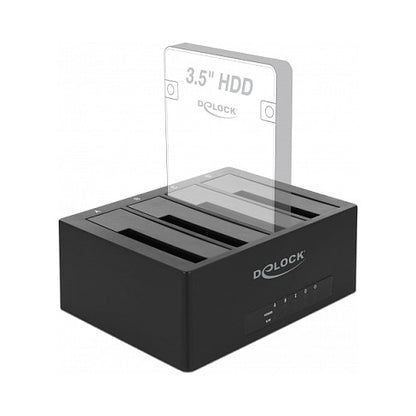 USB Type-C™ Dockingstation für 4 x SATA HDD / SSD