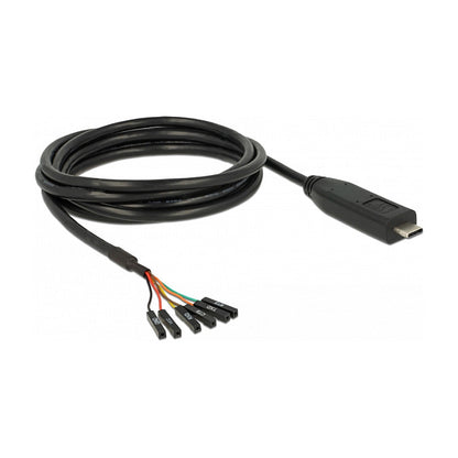 Konverter USB Type-C™ 2.0 Stecker zu TTL (3,3 V) 6 Pin Pfostenbuchse einzeln 2,0 m