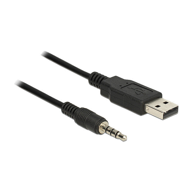Konverter USB 2.0 Typ-A Stecker zu Seriell TTL 3,5 mm 4 Pin Klinke 1,8 m (5 V)