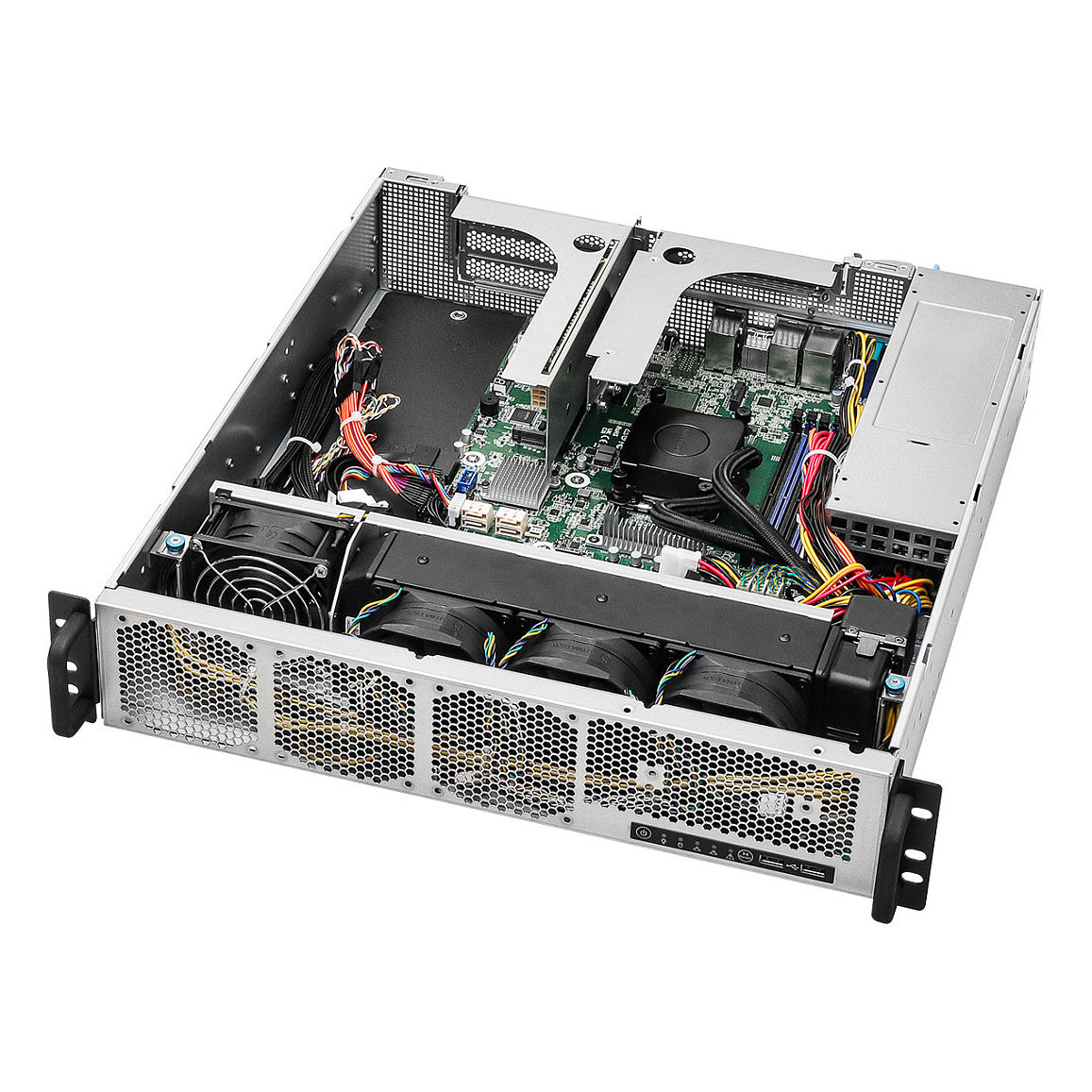 ASRock Barebone Server 2U Single Sockel AM5 2U1G-B650/AQUA