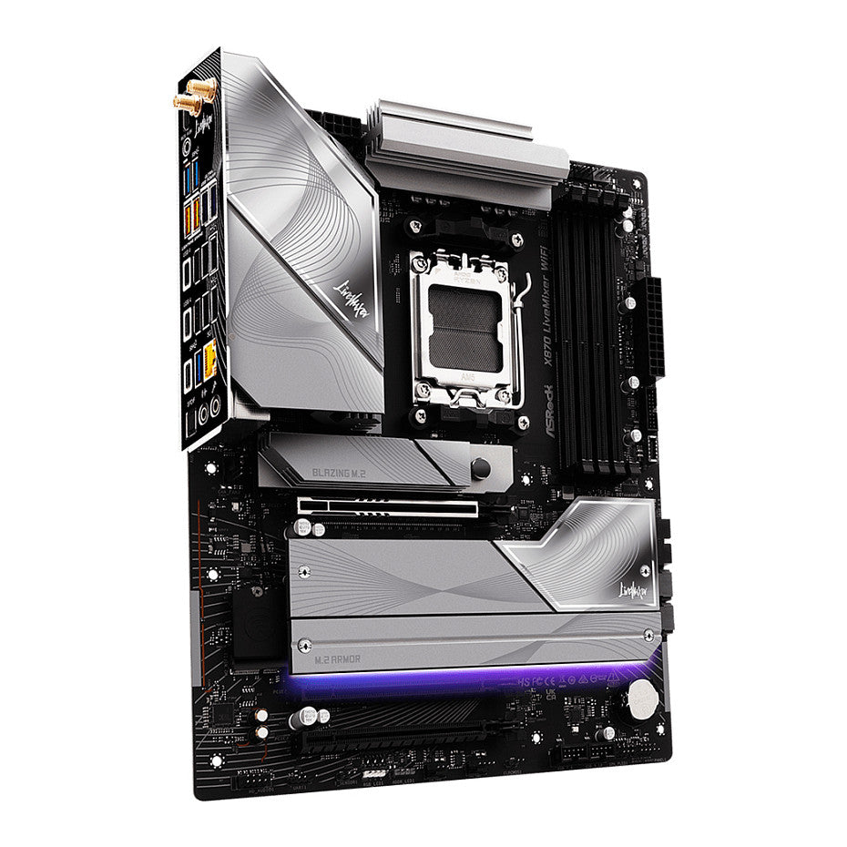 ASRock X870 Livemixer WiFi AM5 ATX HDMI/USB-C DDR5