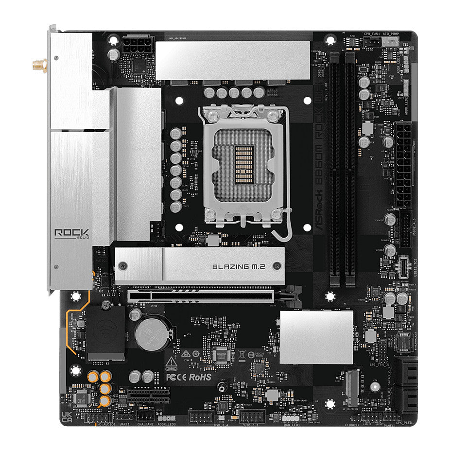 ASRock B860M Rock Wifi 1851 mATX HDMI/DP DDR5
