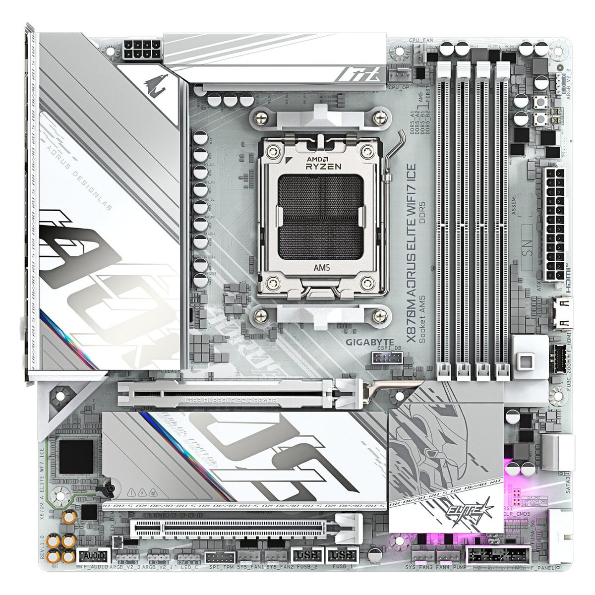Gigabyte X870M A ELITE WF7 ICE (AM5) (D)
