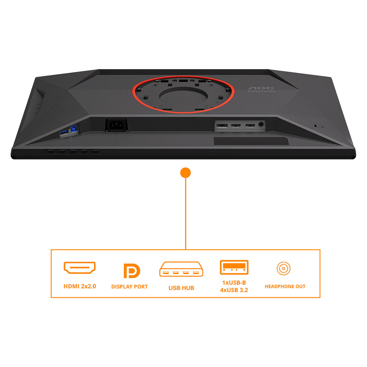 AOC 25G4KUR Gaming Monitor 63,5 cm (25")