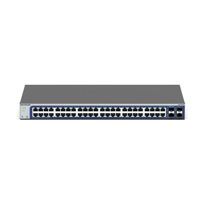 NETGEAR GS748T - V6 - Switch - L3 Lite - Smart - 48 x 10/100/1000 + 2 x Gigabit SFP + 2 x Kombi-Gigabit-SFP - Desktop, an Rack montierbar