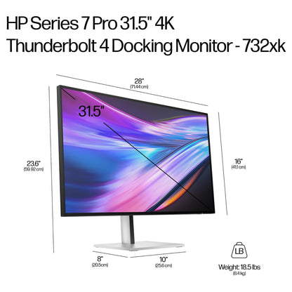 HP Serie 7 Pro 732xk Monitor 80 cm (31,5 Zoll)