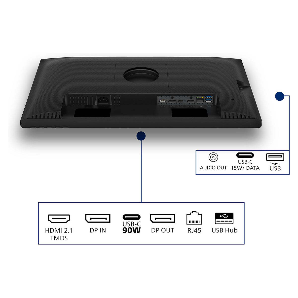 Philips 60,5cm (23,8") 24B2U3601 16:09 HDMI+DP+USB-C black
