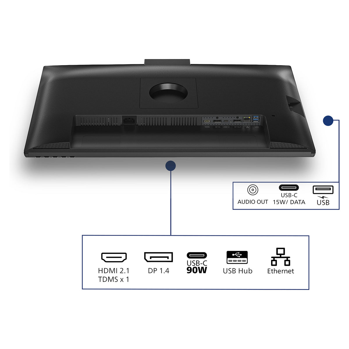 Philips 68,5cm (27,0") 27B2U3601H 16:09 HDMI+DP+USB-C IPS
