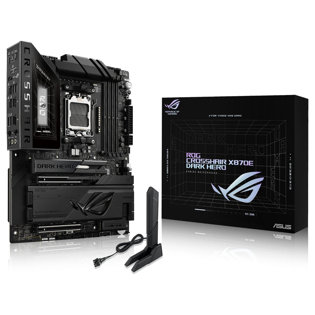 ROG CROSSHAIR X870E DARK HERO WIFI7 ATX Mainboard AM5 HDMI/USB4