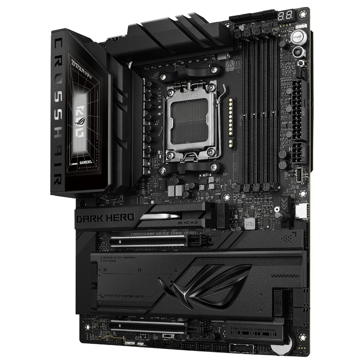 ROG CROSSHAIR X870E DARK HERO WIFI7 ATX Mainboard AM5 HDMI/USB4