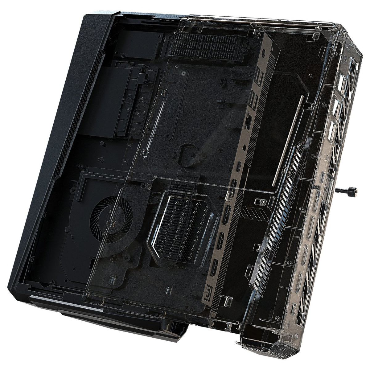 ASUS ROG NUC 15 Kit RNUC15JNK7X50002 - Intel Core Ultra 7 255HX, NVidia GeForce RTX 5060 Grafik, 2x DDR5 SO-DIMM, 3x M.2, WiFi 7, 1x TB4