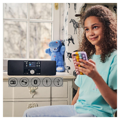 Panasonic SC-DM202EG-K schwarz