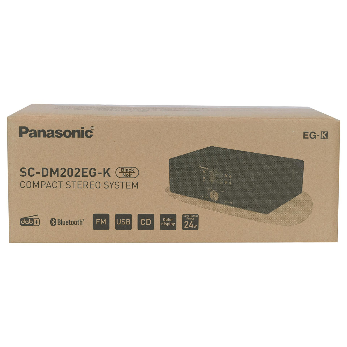Panasonic SC-DM202EG-K schwarz