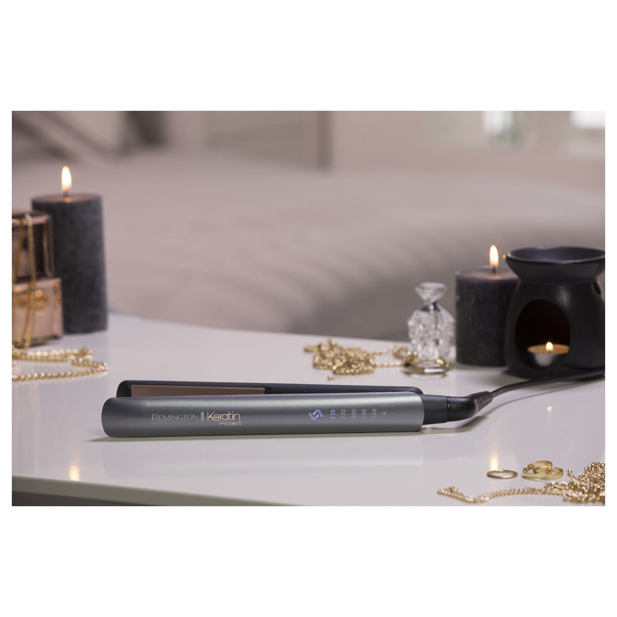 Keratin Protect S8598 (silber/schwarz)