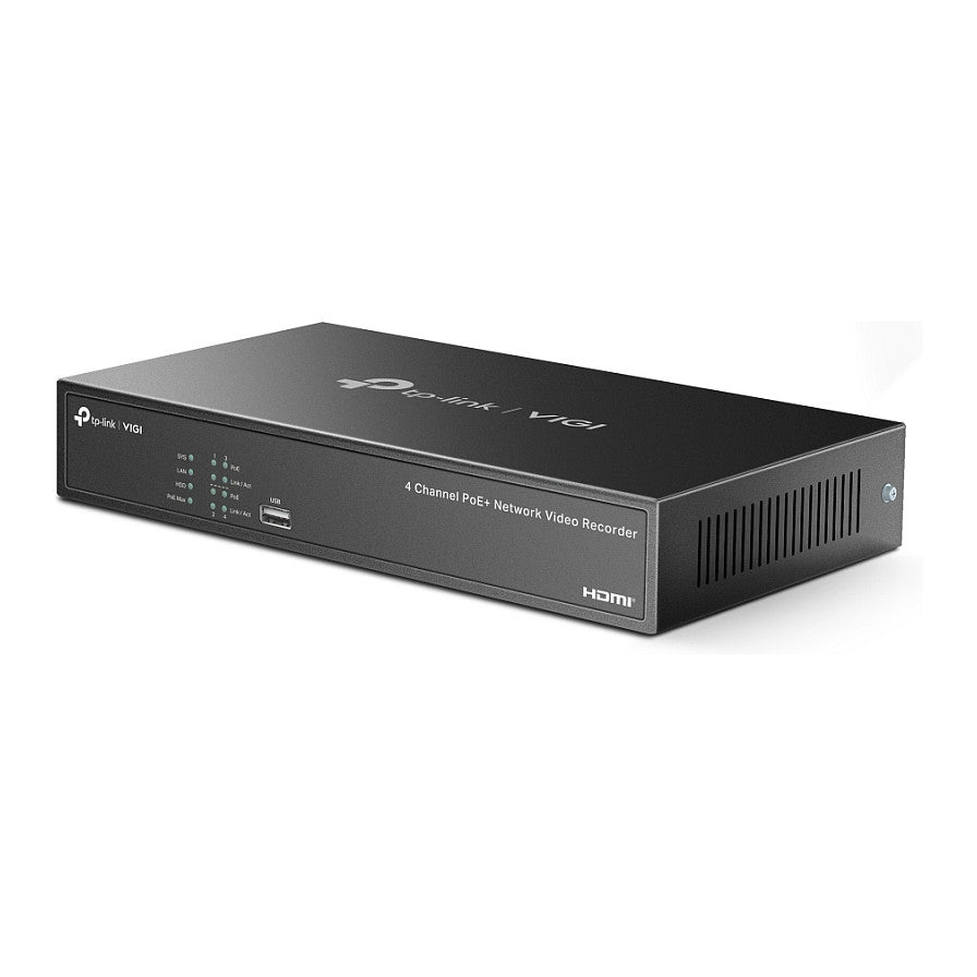 VIGI NVR1004H-4P-2TB VIGI 4 Channel PoE Video Recorder